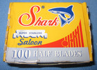 600 Shark Salon Single Edge Half Blades For Barber Straight Razors