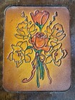 Vintage Wood Wall Plaque Floral Quote Inspirational Home Decor