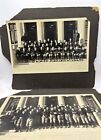 Lot Of  2  Vintage Football Team B w Original Photos 6 1 2    X 10    1920s - 1930s