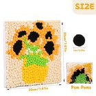 Pom Pom Painting Art Kit For Beginners Perfect Craft Projects For Adults Colo   
