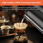 Icookpot Titanium Hot Tea Maker Glass Electric Kettle With Infuser And Temperatu