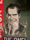 Vintage Richard Nixon    nixon s The One    Campaign Poster  Clear Plastic  1968 Nos