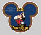 D Cruise 6 x5 1 4  Door Magnets With Year And Matching Ship Icon