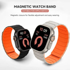 Magnetic Sport Band For Apple Watch Ultra 2 10 9 8 7 6 Se 42-49mm Silicone Strap