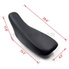 Dirt Pit Bike Tall Seat Black New For Baja Dirt Runner 125