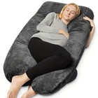U Shaped Pregnancy Pillow Multifunctional Waist Support For Expectant Mothers
