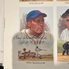 Ray Dandridge Signed Original Lithograph Print Poster  Baseball Hof 1987