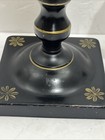 Vintage Scales Of Justice Cast Iron  Metal Glass Balance Scale 18 5   