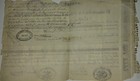 1867 Mexico Republic Public Debt Liquidation Certificate