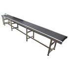Length 177in Industrial Pvc Conveyor Belt 4-20m min Adjust 110v Width 11 8in