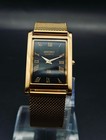 Rare Vintage Seiko Slim Tank Quartz Men s Wrist Watch With Free Ddp Shipping