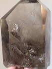 Smokey Quartz Tower Clear Crystal Tall Large Gemstone Chakra Point