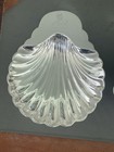 Vintage Pair Shell Dishes Silver Plate Footed With Lion And Shield Emblem - 6 
