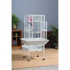 Prevue Pet Products Park Plaza Bird Cage Pewter Small