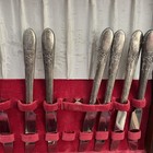 Vintage Community Plate    evening Star    Silverplate Flatware Set W  Box     29 Pcs