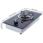 1 8kw Portable Gas Stove Rv Gas Cooktop Knob Control Gas Stove With Hose Lpg