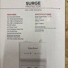 Cyberpower P1004uc - 3600 J White Surge Protector  1 Usb-a And 1 Usb-c Port