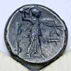 Ancient Greek Bronze Coin King Philip V Of Macedon 221-179 Bc Zeus Athena Vf 