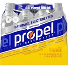 Propel Lemon Zero Calorie Sports Water - 16 9 Oz Bottles  12-pack 