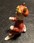 Lefton Devil Pixie Elf Figurine Complete Without Pitchfork Vintage Knealing Red
