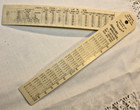 1913 Celluloid Fold-out Ruler Cheatham Electric Switching Device Co  Railroad