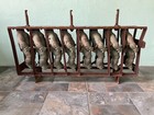 Rare Factory Rack Of Doll Body Molds  Early 20th Century