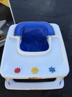 Graco Tot Wheels Baby Walker Vintage Square With Box Blue