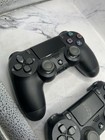 Lot Of 2 Used Playstation Wireless Controller Bluetooth Dualshock Ps4 Black