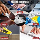 100 Pack Utility Knife Blades Sk5 Steel Heavy Duty Box Cutter Refills