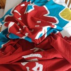 Boro Japanese Vintage Old Cloth Japan Cotton Flag Scraps  no  473 