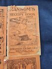 Antique Ransom s Family Receipt Book 1910 1911 1914 1915