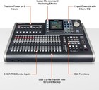 Tascam Dp-24sd 24 Track Digital Portastudio Multi-track Audio Recorder