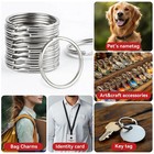 100pcs Key Rings Bulk Split Key Rings Keychain Rings And Crafts 1 Inch  25mm 