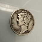 1944-s Mercury Silver Dime   Strong Details   Free Shipping