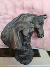 Montana Lifestyles Mare   Foal Horse Sculpture Signed 1997 Bronze Finish Statue 