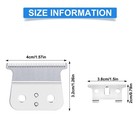 2 Pack T Outliner Replacement Blades Compatible With Andis T Outliner Replace   