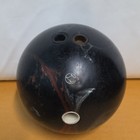 Columbia 300 Ten-pin Bowling Ball Drilled Polished Black Red Gray