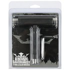 Krown All-in-one Skateboard T-tool With Phillips And Allen Head - Black