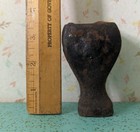 Antique Cast Iron Claw Foot Tub Stove Foot Leg With Rust Small