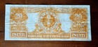 1922 Series  20 Twenty Dollars Gold Certificate Note 