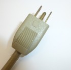 Vintage Apple Printer Power Cable Beige Apple Ii Macintosh Imagewriter Cord