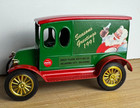 1920 Coca Cola Seasons Greetings Santa Panel Delivery Truck Bank Okla Ertl  1363