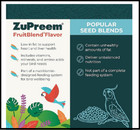 Zupreem Fruitblend Flavor Pellets Bird Food For Very Small Birds  10 Lb - Daily