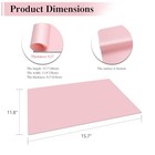 Silicone Placemats  2pcsx 0 03  Silicone Table Mat  Silicone 15 7 x 11 8  Pink