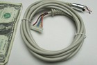 New 12-conductor Round Stranded Control Cables  Cords Strain Relief 22   26 Awg