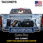 Cargo Net Chevy Colorado Gmc Canyon 2023  Heavy Duty Bungee Truck Bed Organizer