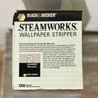 Black   Decker Steamworks Wallpaper Stripper 1200 Works Rare