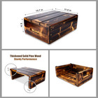 Solid Wood Step Stool For Adult   Kid 500lb Capacity  Vintage Decorative Single 