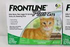 2 Frontline Plus For Cats Flea And Tick Treatment 6 Dose Boxes 12 Doses Total