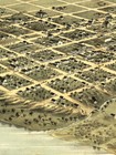 1868 Nebraska City Nebraska Vintage Old Panoramic City Map - 18x24